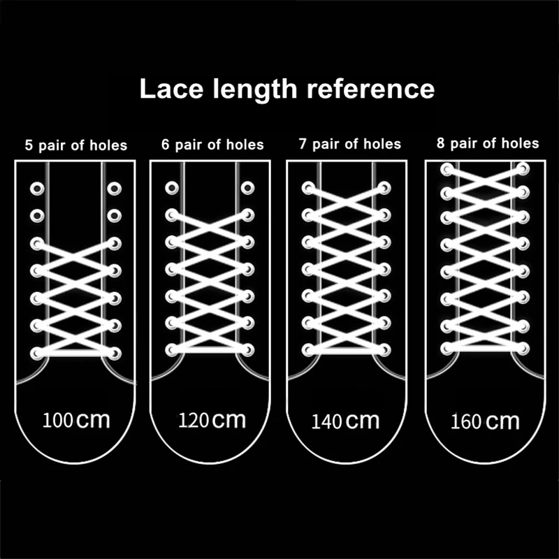 Lacets de Chaussures Ronds Résistants à l'Usure pour Baskets, Résistants à la Décoloration, Solides, Tissage, Bottes, 1 Paire