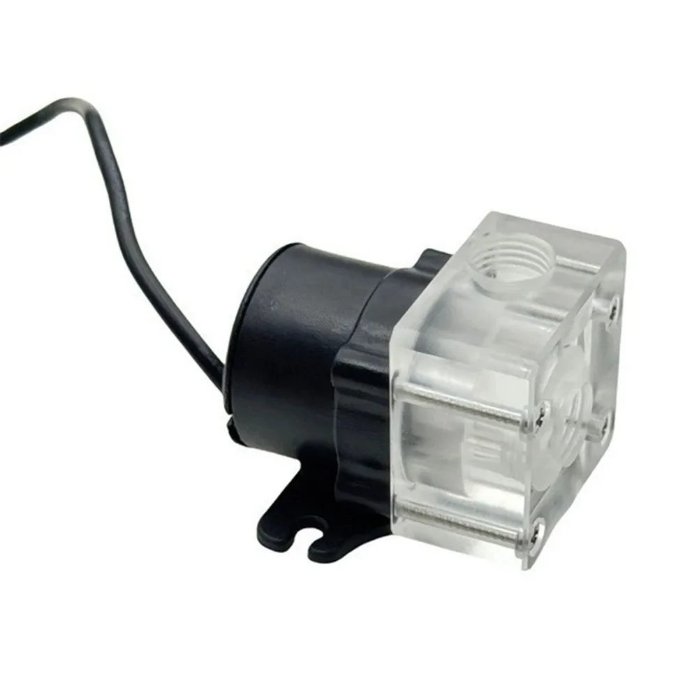 

12V Silent Mini Watercooled Pump XHC4 Suitable for Computer Water Cooling and Amphibious Vehicle Use with Big 4P Interface