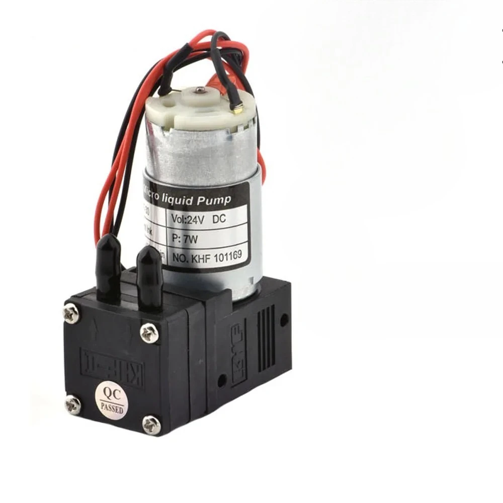 24VDC Micro Diaphragm Ink Pump KHF 3W‑7W 100‑400ML/min Liquid Suction Pump For Eco‑Solvent Inkjet Plotter Accessories