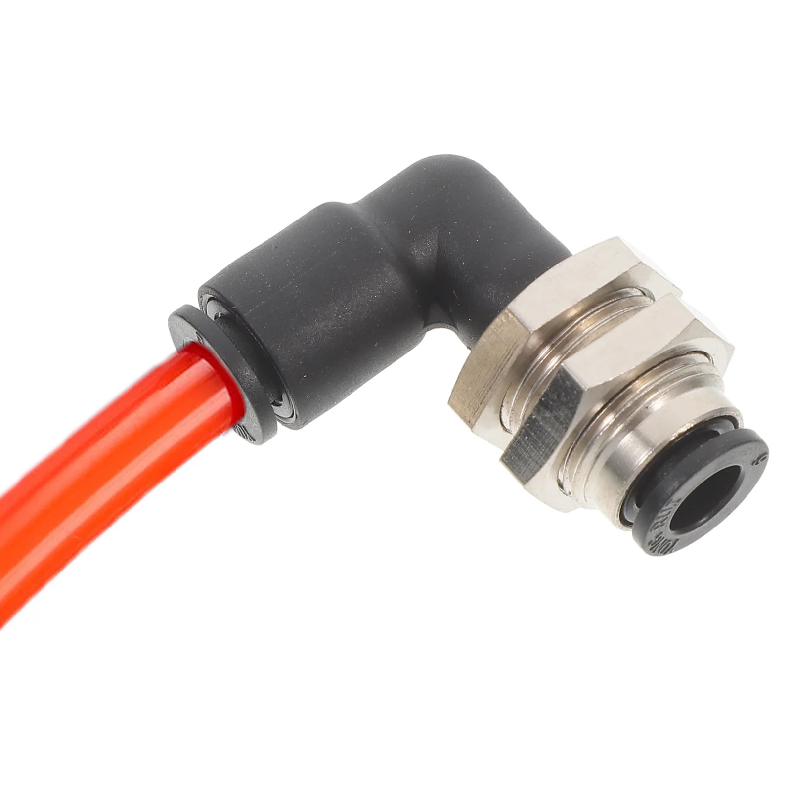 

2Pcs 6MM Pipe Connector Elbow Air Adapters Black Nickel plated Copper Fitting Repair Kit Sturdy Material Easy Installation Tight