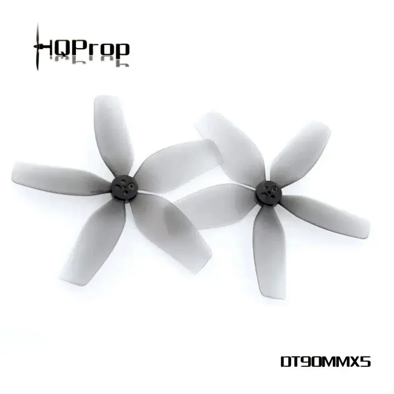 

2Pairs HQPROP DT90MMX5 90mm 5-Blade PC Propeller 1.5mm Shaft for FPV Freestyle 3.5inch Cinewhoop Drones DIY Parts