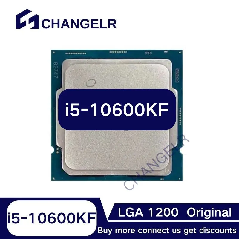 

i5-10600KF SRH6S 6Cores 12Threads LGA1200 i5 14nm 4.8GHz 12Mb L3 LGA 1200 i5 10600KF i5-10600 KF