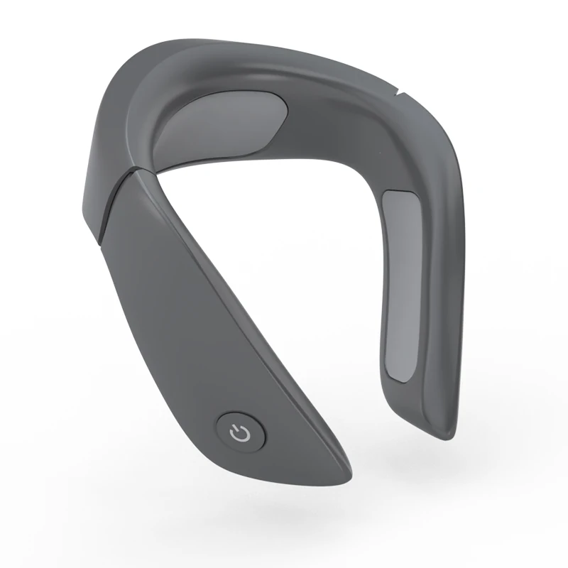 

New Design Black 650nm Diode Laser Neck Relief Nasal Care Type-C Charging U Shaped Wireless Portable Lasers Neck Massager