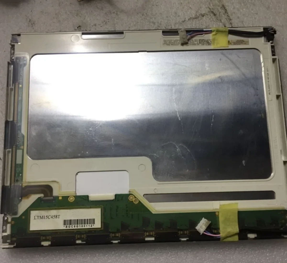 LTM15C458T 15 inch 1024×768  16.2M	CCFL LVDS LCD Display Screen in stock