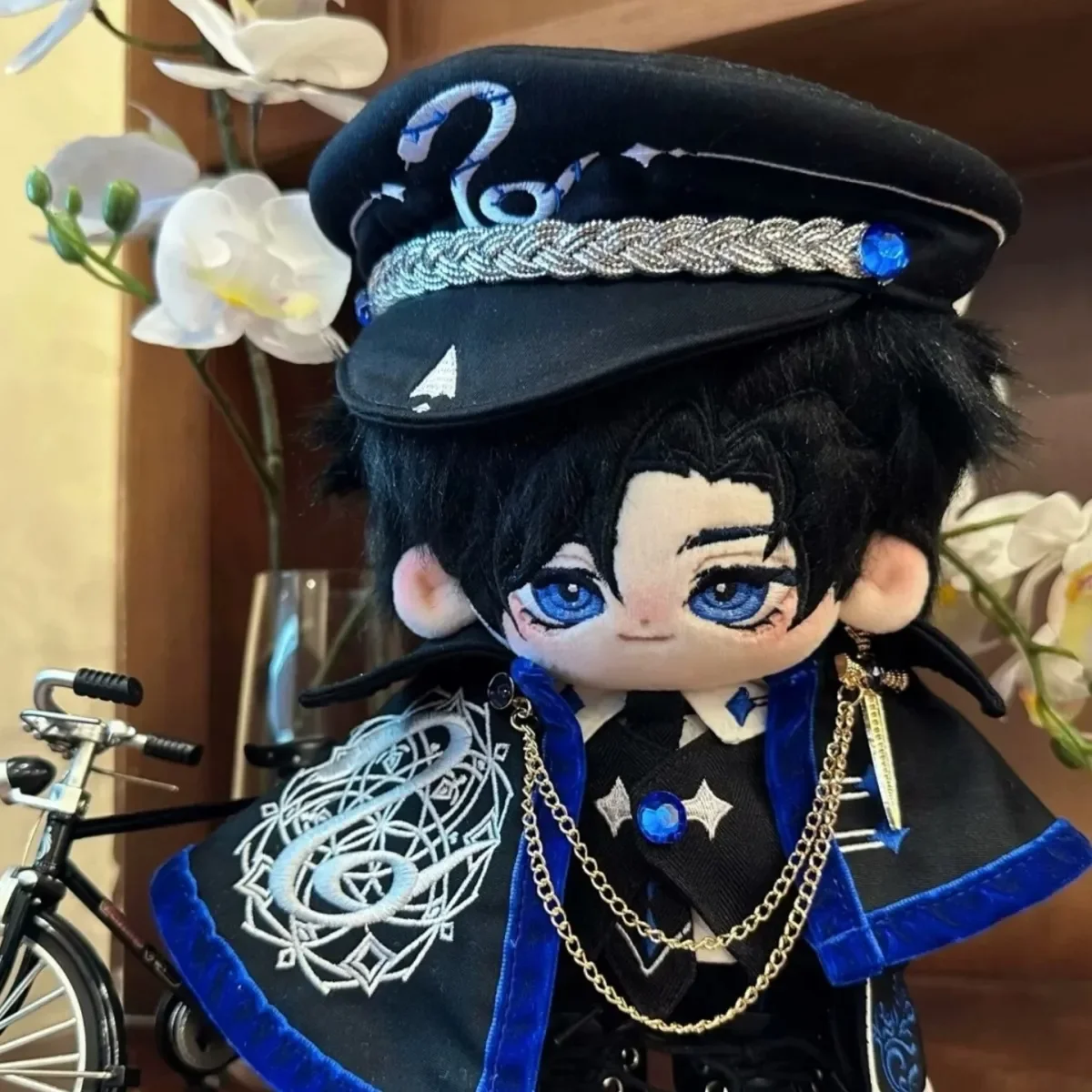 

Handsome Boy Cartoon Figures Cosplay Cotton Doll Stuffed Body Dress Up Clothes Plushies Toys Adorable Delicacy Dolls 20CM