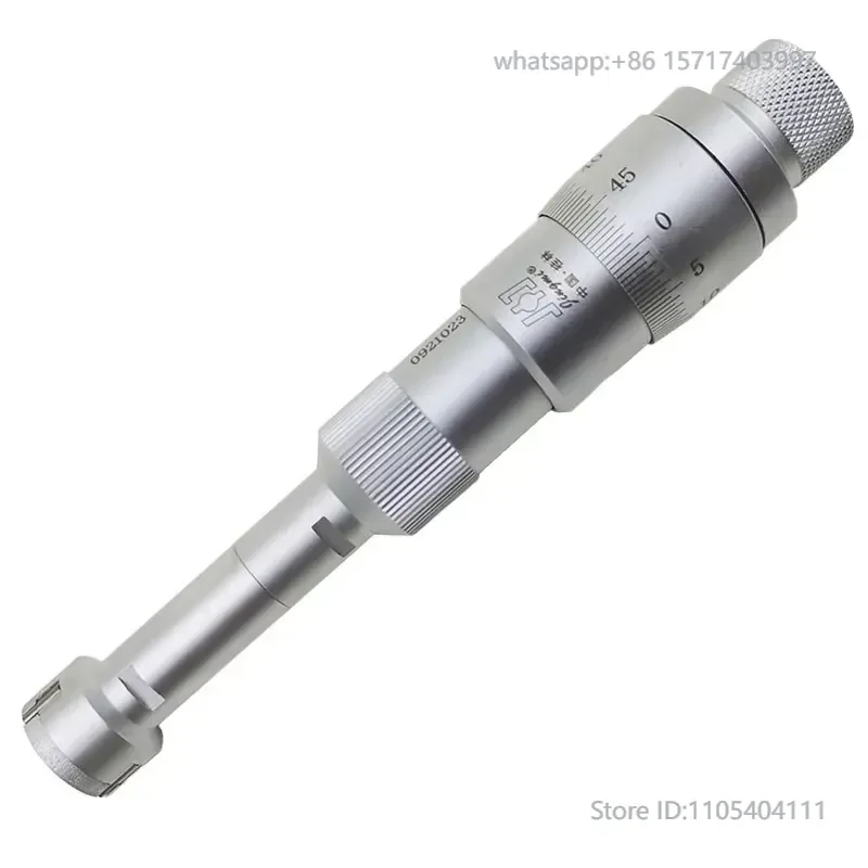 Precision three-point inside micrometer with three claws for measuring inner holes measuring 10-12-16-20-30-40-50mm