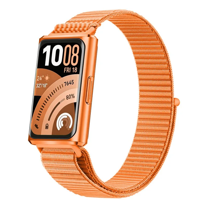 Nylon-Schlaufenarmband für Huawei Band 11 Pro, austauschbares Armband, Uhrenarmband für Huawei Band 11, Original, atmungsaktives Gürtelzubehör – Detail 12