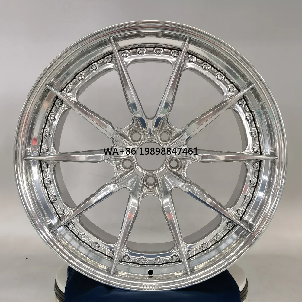 

Gallop New 2-Piece Forged Aluminum Alloy Wheels 16-24 Inch Customizable High Performance Multi Spoke Powder Coated Passenger Car