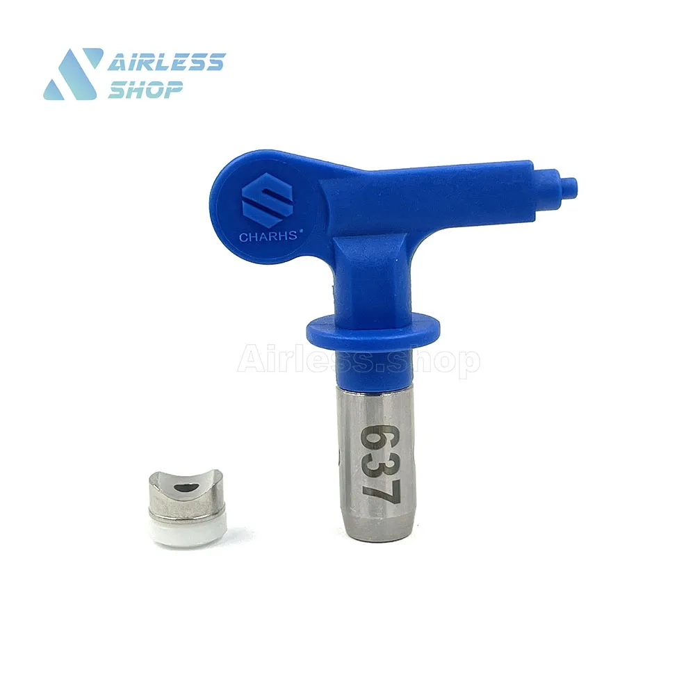 

Airless Spray Tip Nozzle 637 with Tip Seal Gasket For Spray Tip Home Garden Tool For Painting Airless Paint Spray GUn Tip Powde