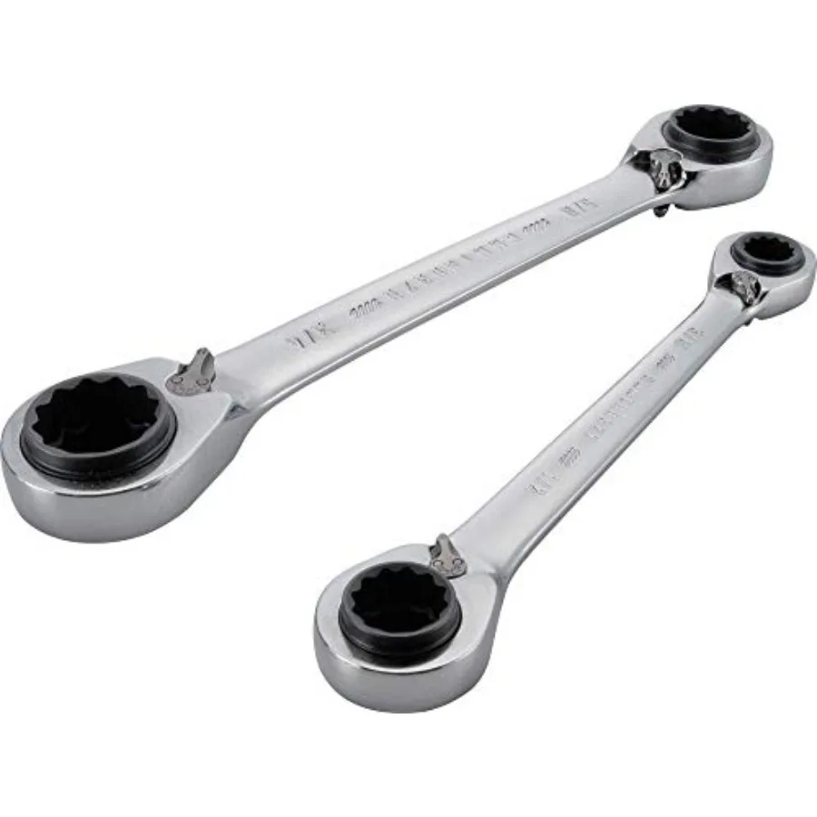

Ratchet Wrench Set SAE 2Piece with Ratcheting Box End CMMT12073