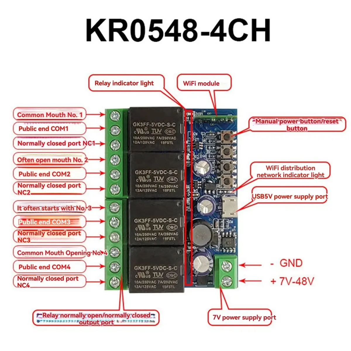 (Abdh) 4CH Smart Wi…