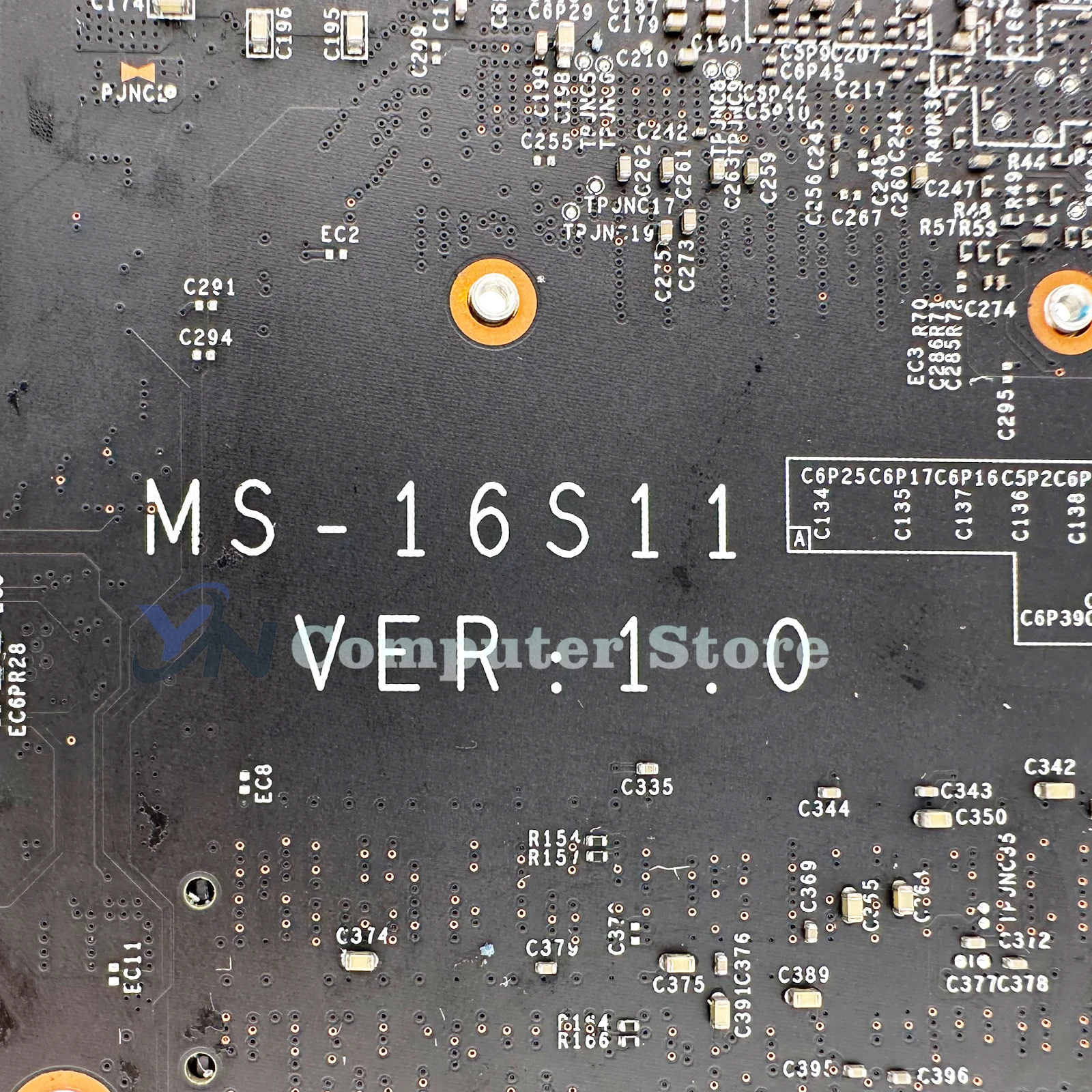 MS-16S11 placa-mãe do portátil para msi ps63 moderno 8m MS-16S1 ver1.0 mainboard com i5-8265U i7-8565U gpu gtx1050 gtx1050ti uma