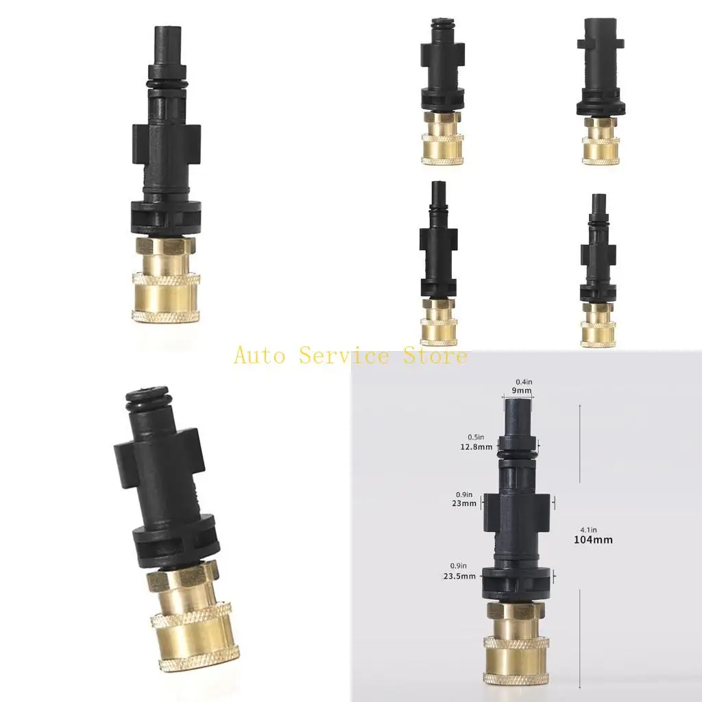 

462A Простые в использовании пенные пушки 1/4 дюйма, быстрые соединители, пенопластовые насадки для эффективной мойки автомобиля