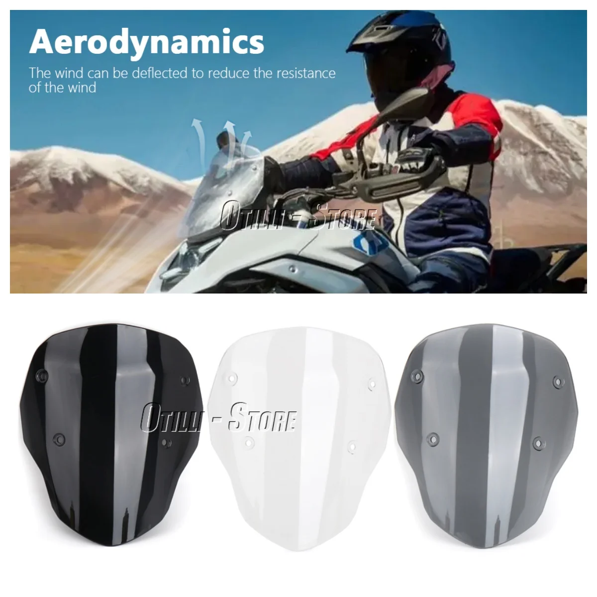 

Для BMW R1300GS новый лобовое стекло мотоцикла, акриловые чехлы для ветрового стекла, дефлектор ветрового стекла, аксессуары для мотоциклов