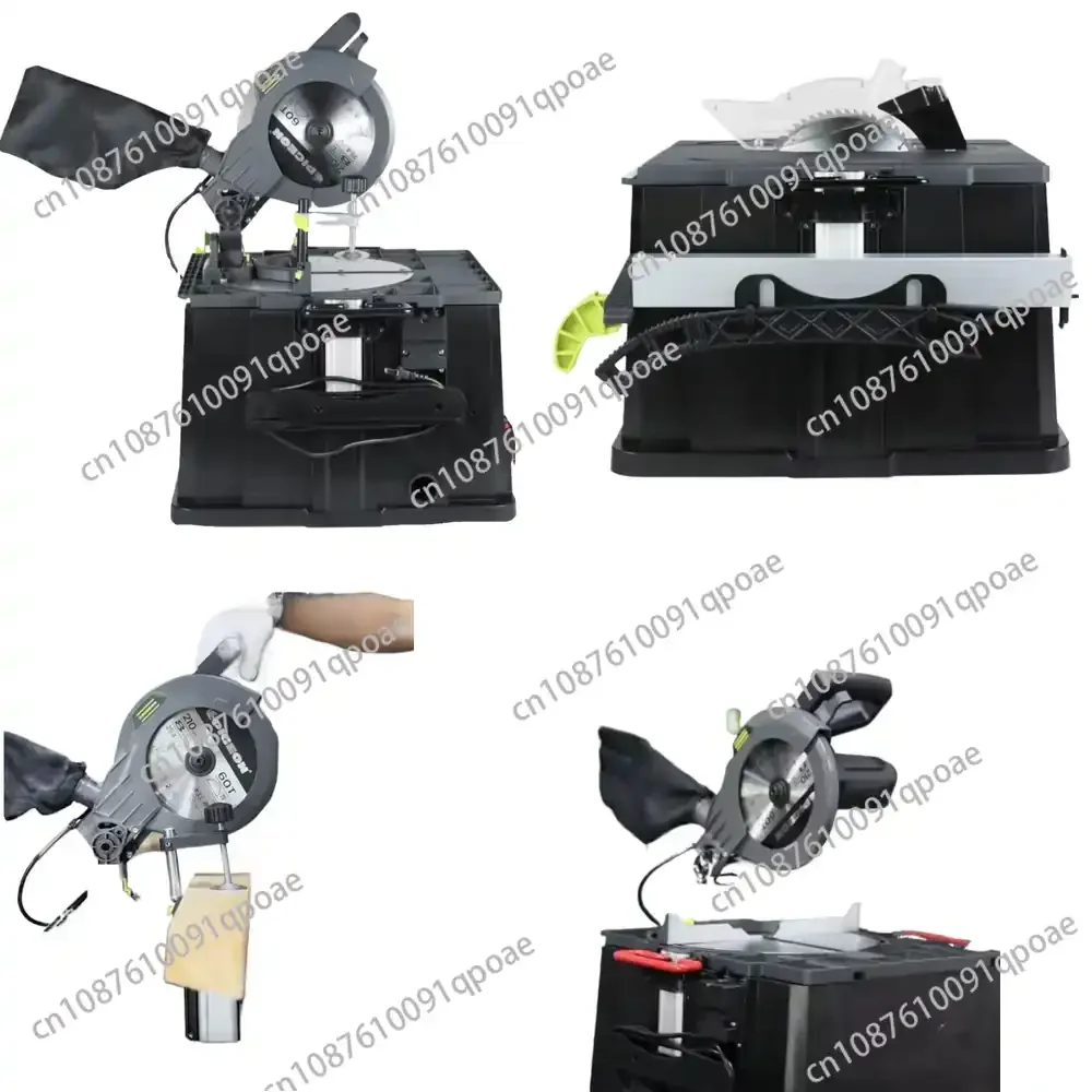 

High-precision Multi-functional Table Saw for Woodworking Miter Saw for Aluminum Cutting Small Angle Saw for DIY Projects