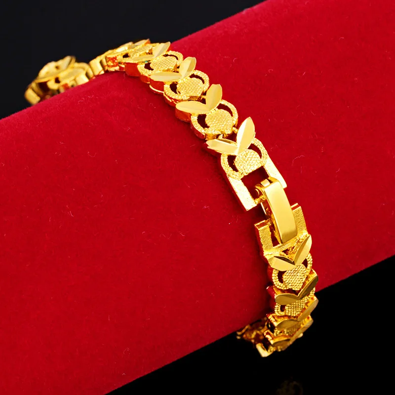 

Classic Timeless Goldfish Bracelet For Women 24K Gold AU999 | Long-lasting new, lasting luster