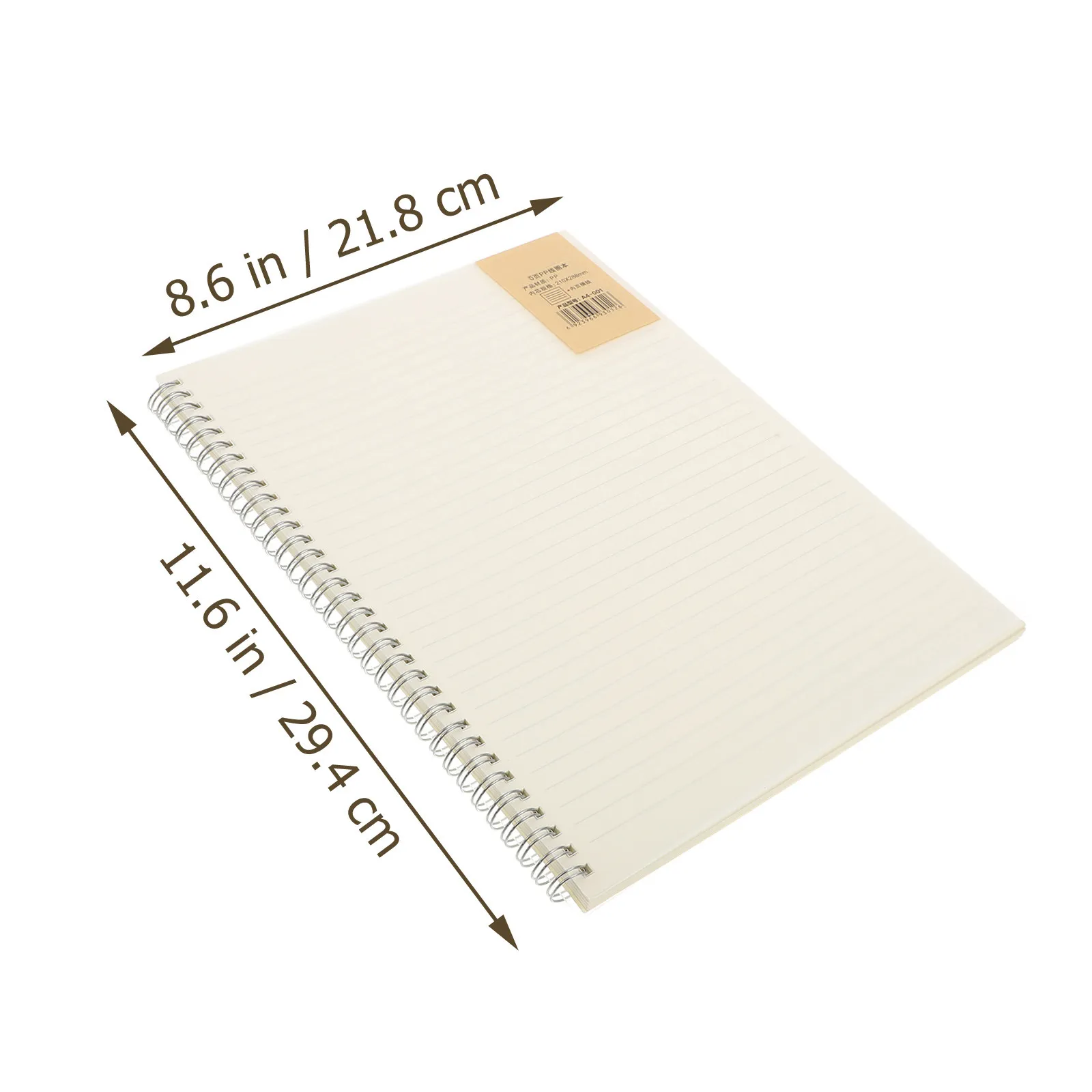 1Pcs Stylish Coil Notepad Thick Grade Paper Smooth Writing Surface Portable Slim Design Ideal for Office School Study Creative