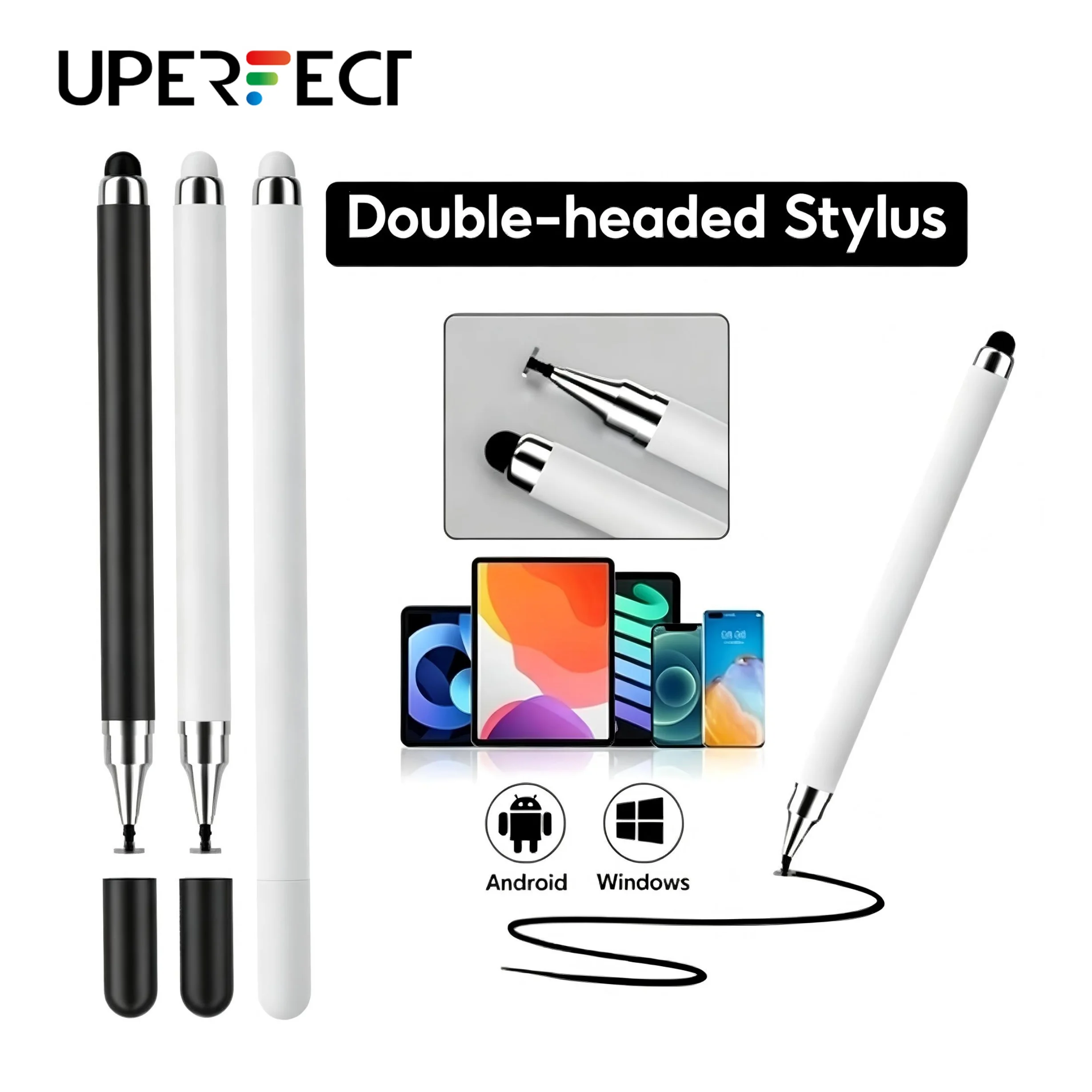 Universal Stylus Pen For Android IOS Capacitive Screen Touch Pen For iPad Apple Pencil For Huawei Xiaomi Samsung Tablet StyluPen