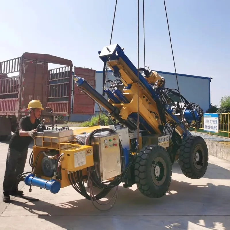 460m Full Hydraulic Core Drilling Rig Crawler Mounted Water Well Borehole Mining Exploration Machine