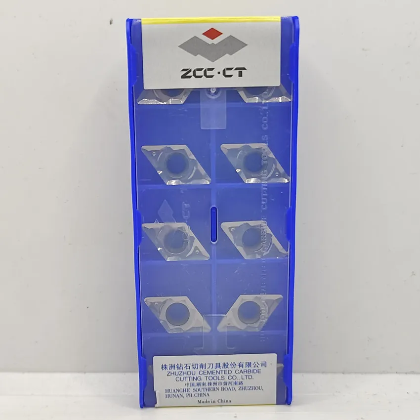 

DCGX11T308-LH YD101 DCGX11T308 DCGX32.52 ZCC.CT CNC carbide inserts Turning insert For Aluminum, Non-ferrous metals 10pcs/box