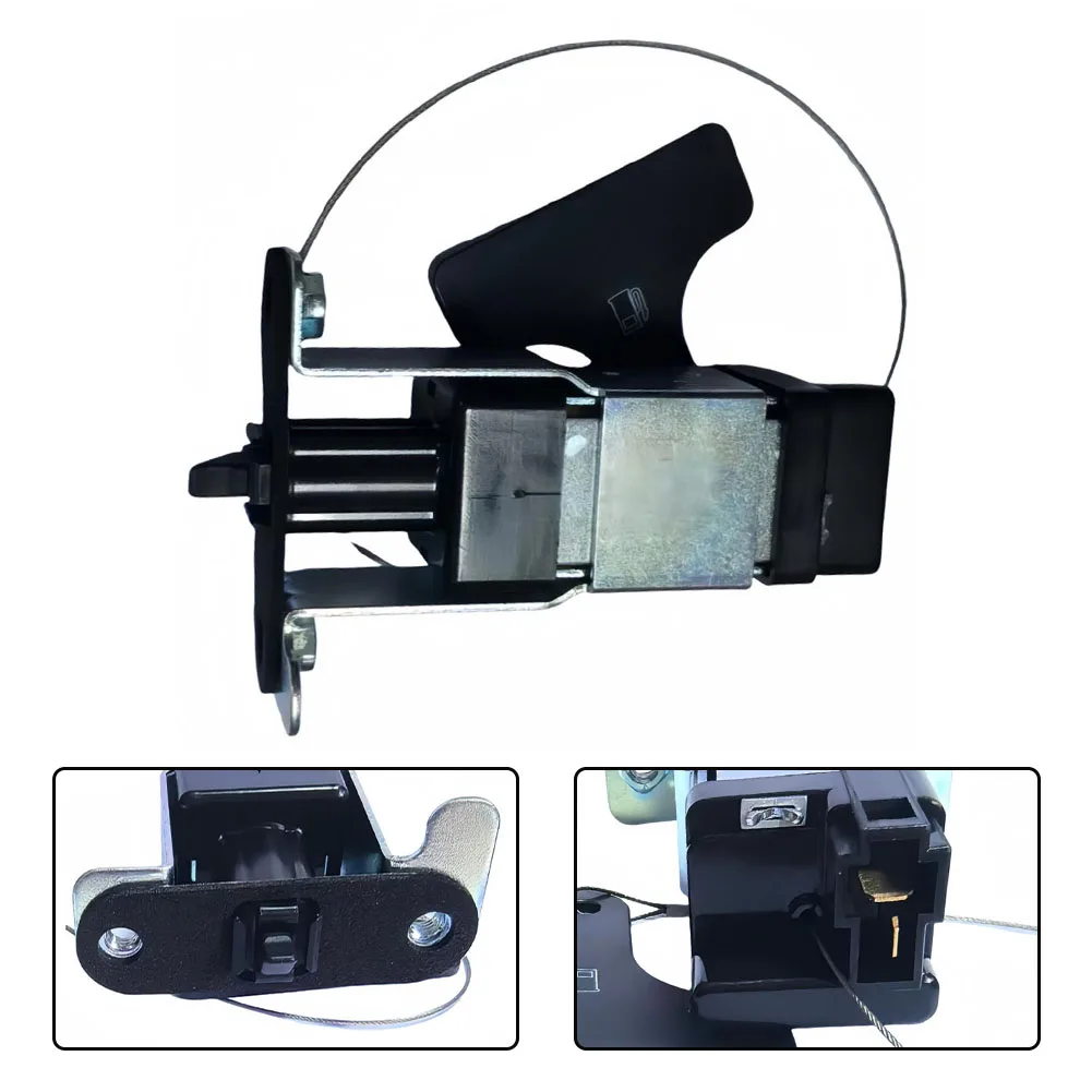 

Car Fuel Opener Black Fuel Cap Release Easy Installation Process Made Of ABS Material Fits For Kia Optima 2006-2010