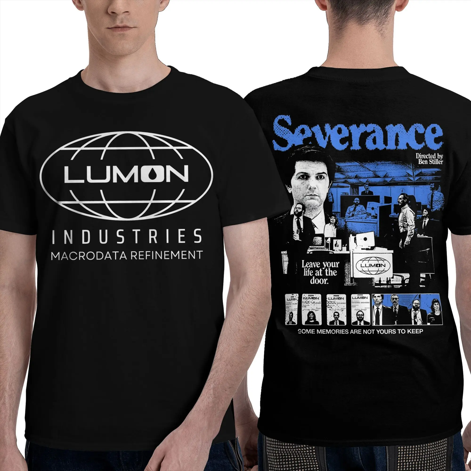 Severance TV Show Graphic Tee   Lumon Industries T-Shirt Summer  Streetwear T Shirts Cotton Trending Tshirt For Man  Design Tops