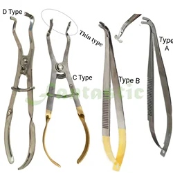 Dental Matrix Bands Palodent V3 Style Sectional Contoured Matrices Ring Wedges Clamp Plier TC Head Instrument Implant Tool