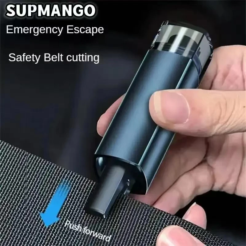 Herramienta portátil para romper el cinturón de seguridad del coche, martillo de seguridad para romper cristales, para romper ventanas, para salvar vidas, Escape seguro, A4