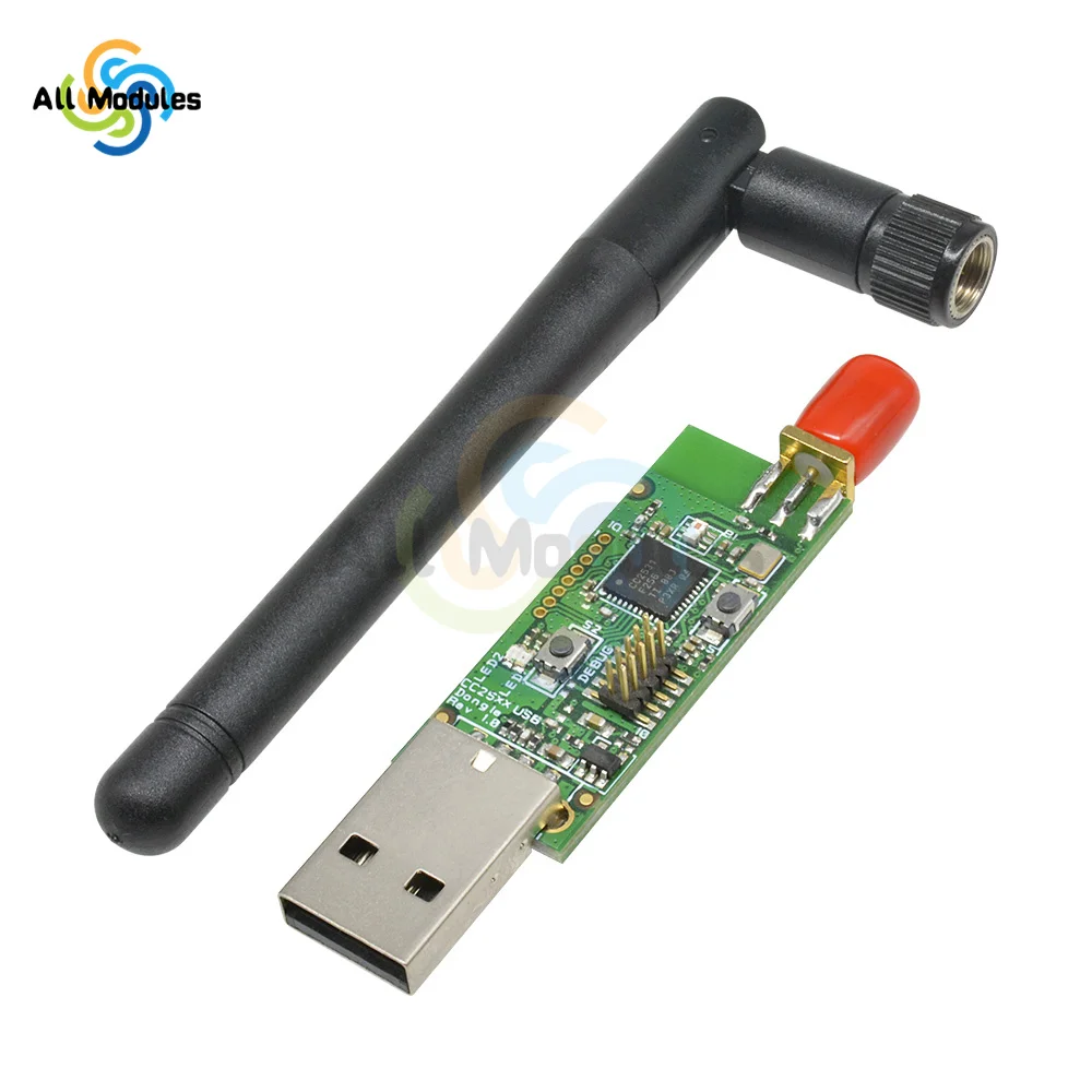 Wireless Zigbee CC2531 CC2540 Sniffer Bare Board Packet Protocol Analyzer USB Interface Dongle Capture Packet Module +Antenna