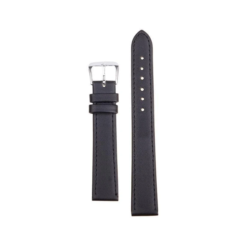 Plain Weave PU Leather Strap Watchband Watch Band New Candy Colors Clock Straps for Watches10MM 12MM 14MM 16MM 18MM 20MM