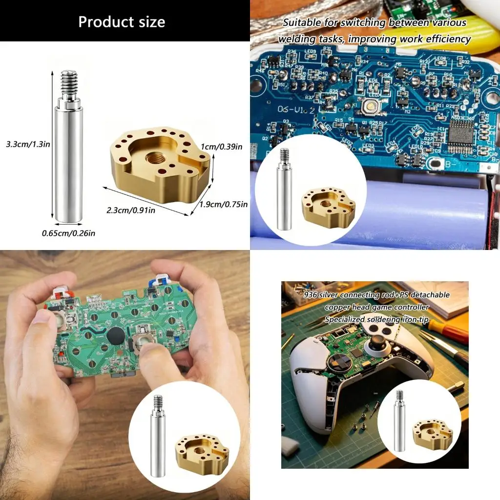 Precisions Soldering Iron Tip Set Joystick Disassembly Repair Tool For Gaming Console Joystick Replacement high quality