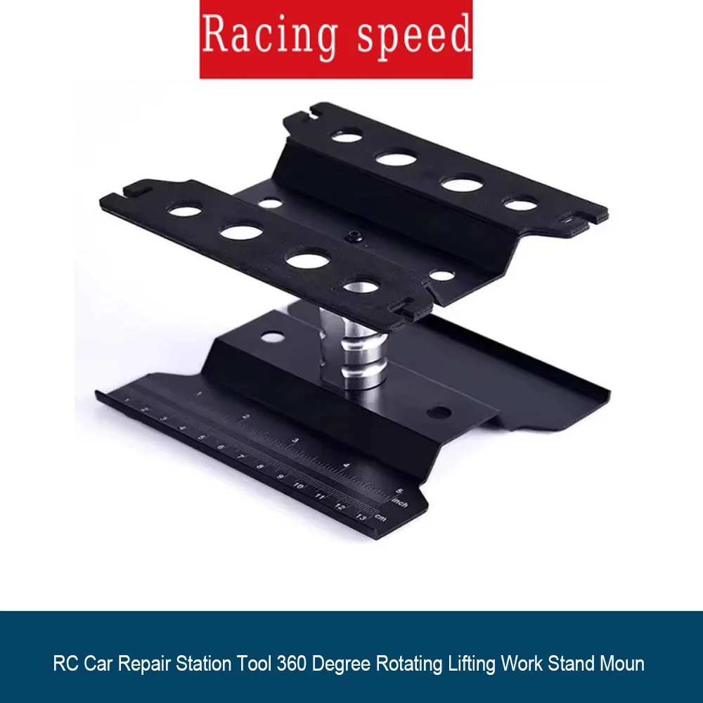 Station de réparation de voitures RC, support de travail rotatif à 360 degrés, plateforme de montage pour voitures Buggy Crawler 1/10 1/8
