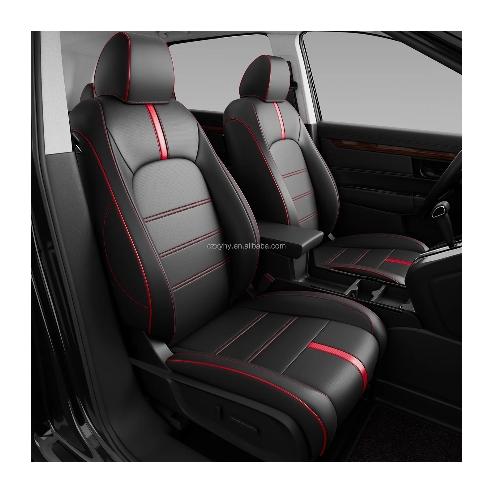 

Чехол на автомобильное сиденье по индивидуальному заказу для Honda CRV 2023-2024 гг., кожаные чехлы на сиденья автомобиля, автомобильные аксессуары, чехол на переднее и заднее сиденье