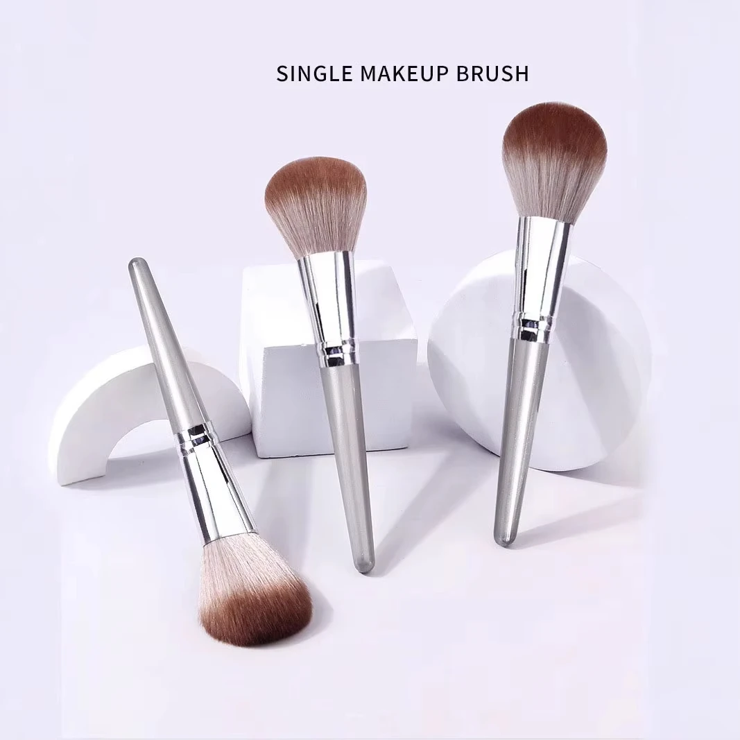 Large Fluffy Loose Powder Brush, Ultra-Soft Bristles, Easily Spreads Loose Powder And Setting Powder, Efficiently Sets Makeup,