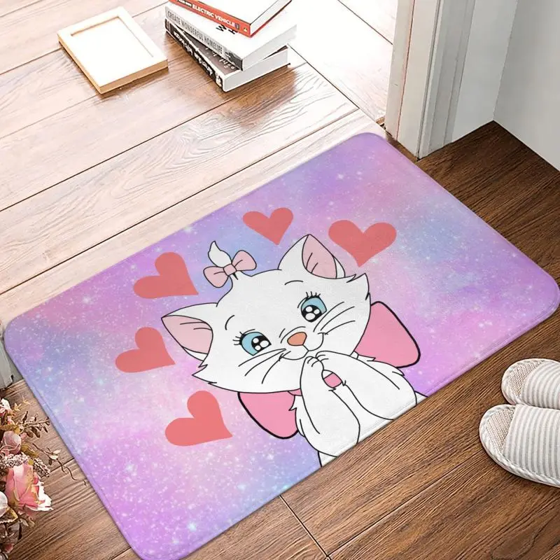 Custom Marie Love Doormat Non-Slip Bathroom Kitchen Mat Living Room Door Floor Entrance Carpet Rug