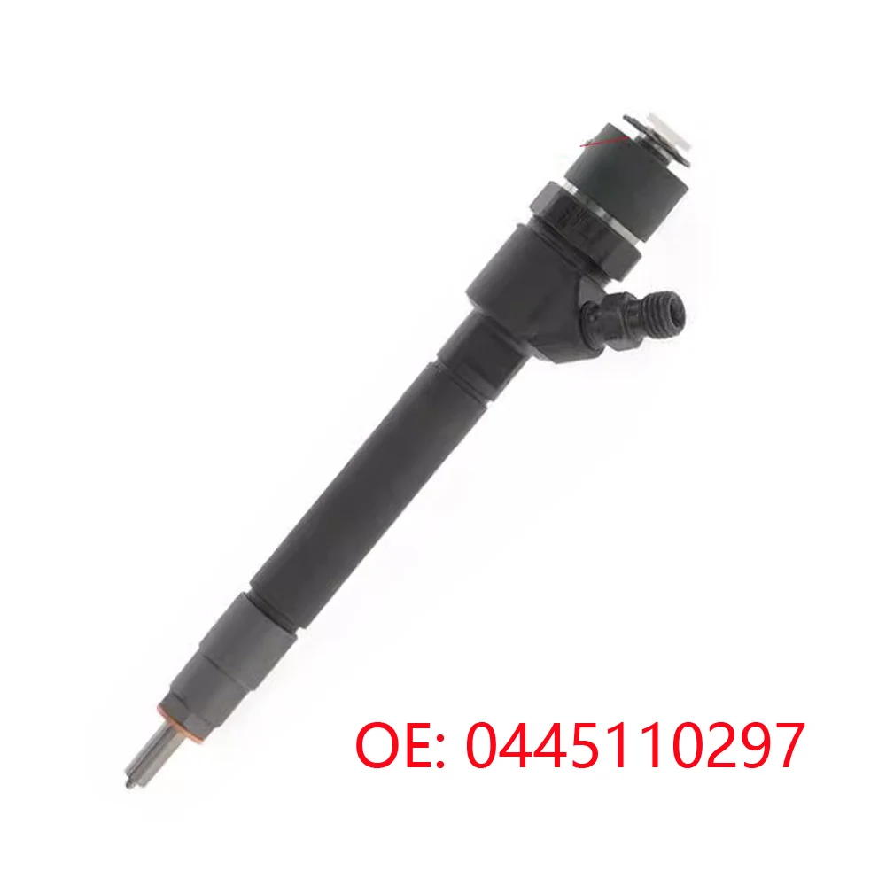 0445110297 New Diesel Fuel Injector For Peugeot 307 407 Citroen C2 C3 C4 C5 Berlingo 1.6 HDI