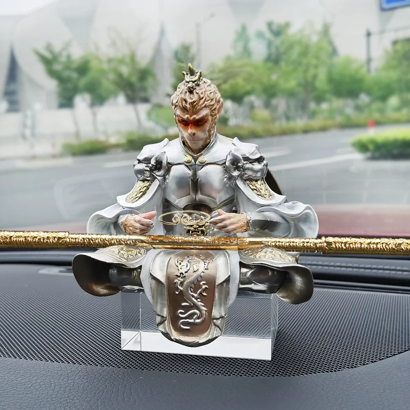 

Monkey King Car Decoration Interior Creative Gift Car Ornaments Interior Fight Over Buddha