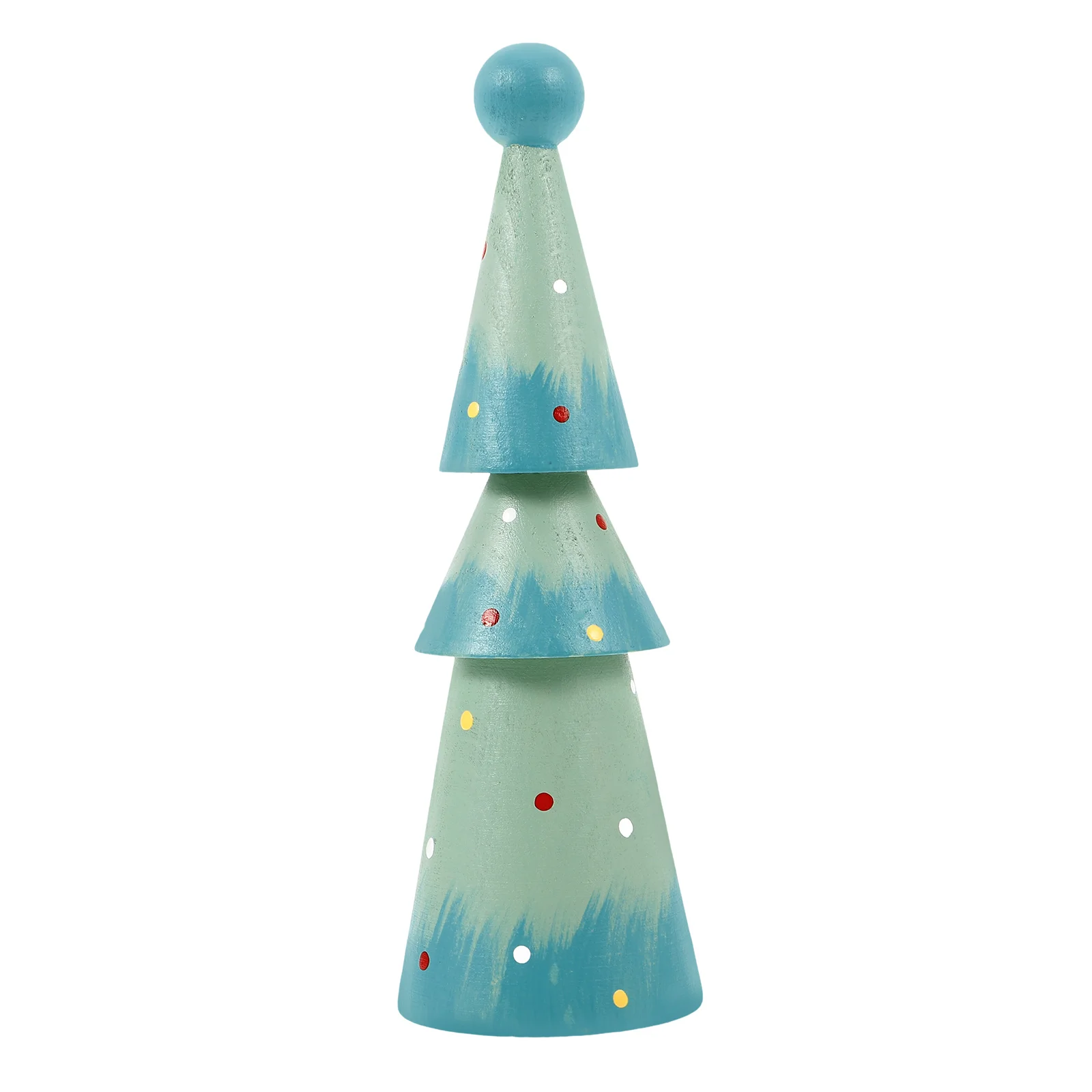 

Wood Christmas Tree Miniature Xmas Tabletop Desktop Decor Home Office Party Decoration Wood Xmas Ornament Unique Mini Christmas