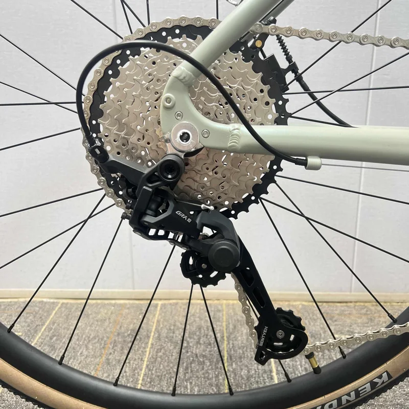 432/470/520 مللي متر الألومنيوم الحصى دراجة دلو المحور بيند Handle10 سرعة الحصى الطريق دراجة امتصاص الصدمات شوكة ، اللون يدعم DIY بها بنفسك