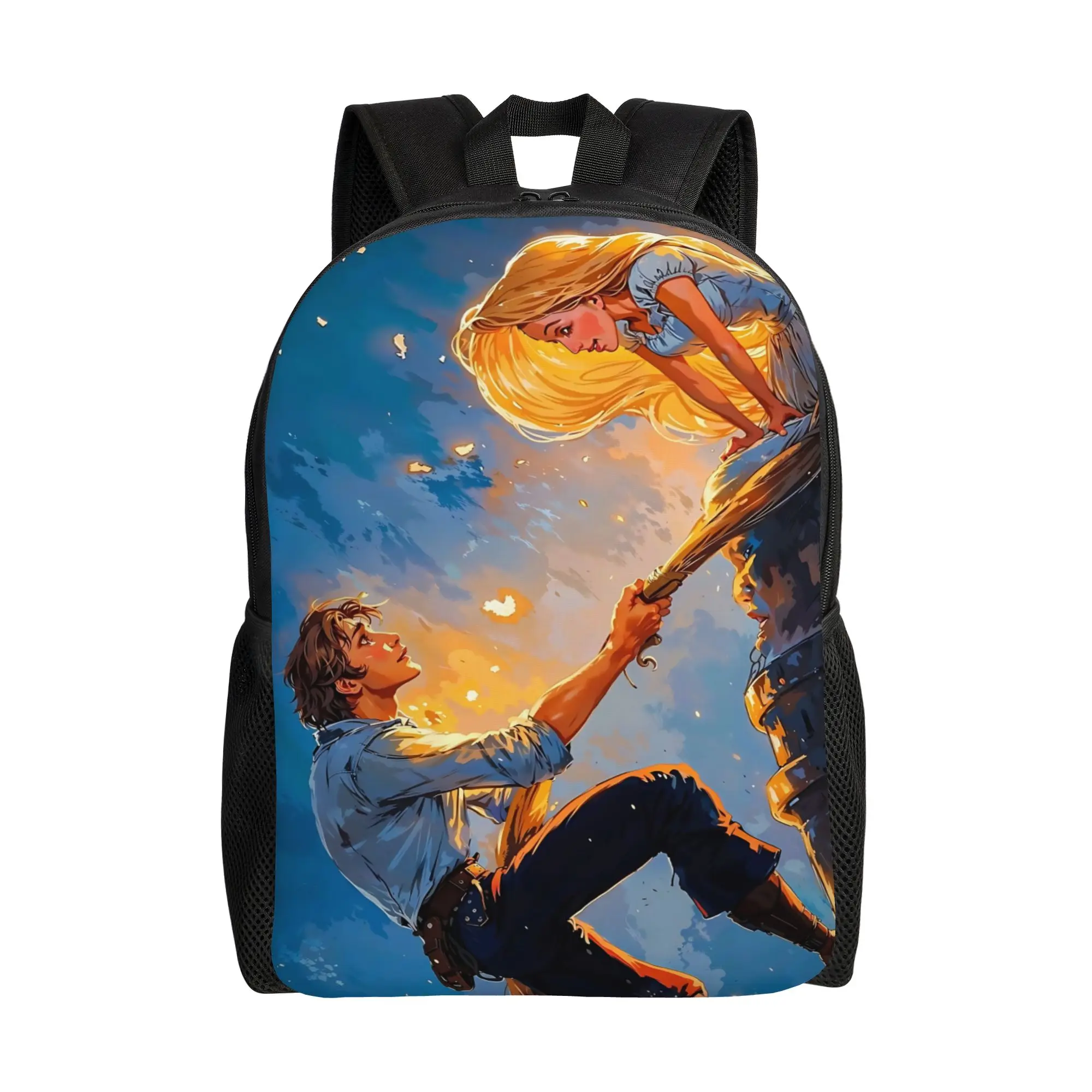 

1PC Backpack Disney animation Daypack Tangled Fairy Tale Super Quality For Work Office Sturdy Shoulder Rucksack