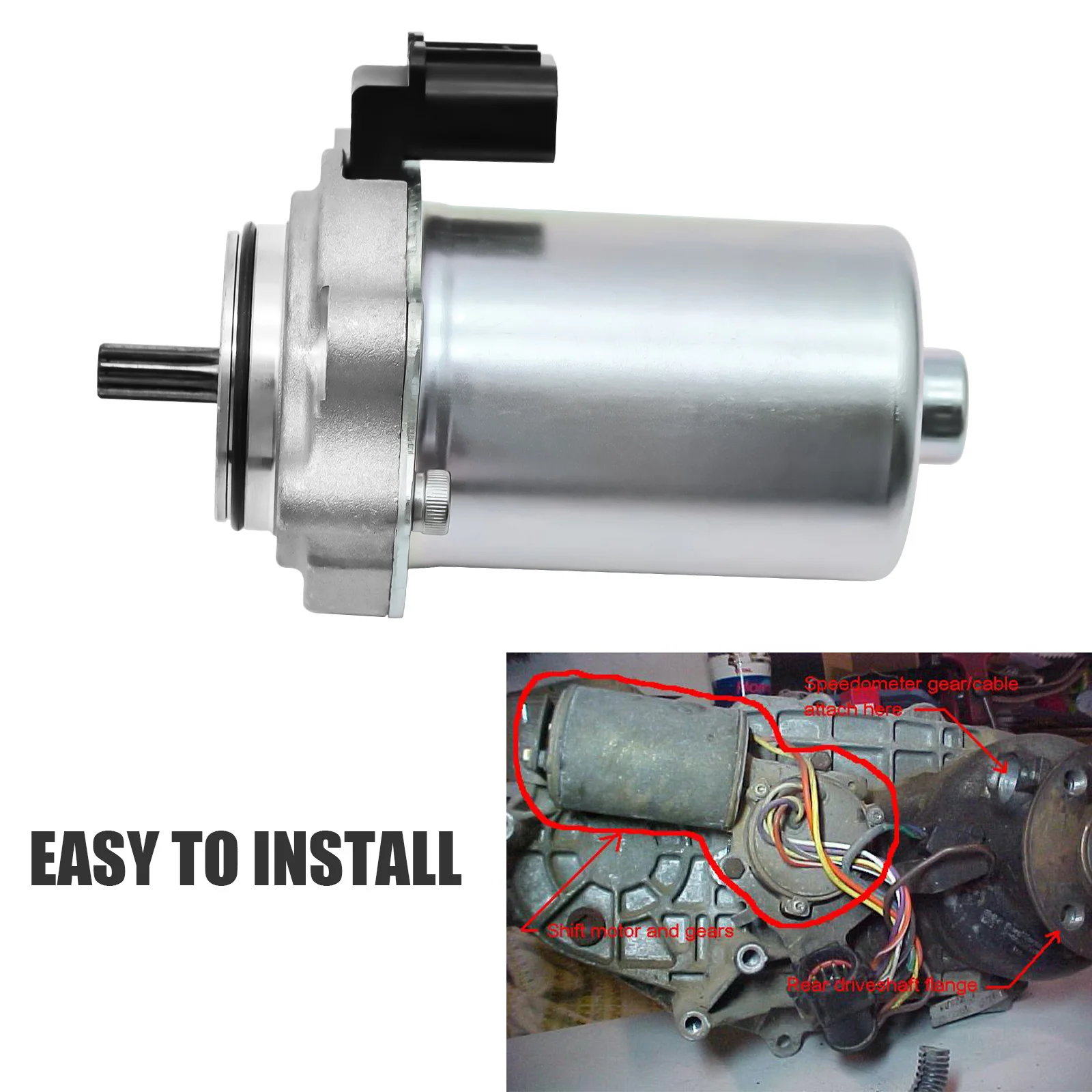 Power Shift Control Motor For Honda TRX500FE TRX500FE1 TRX500FE2 TRX500FPE TRX500FA5 TRX500FA6 Foreman Rubicon 500 ES DCT EPS