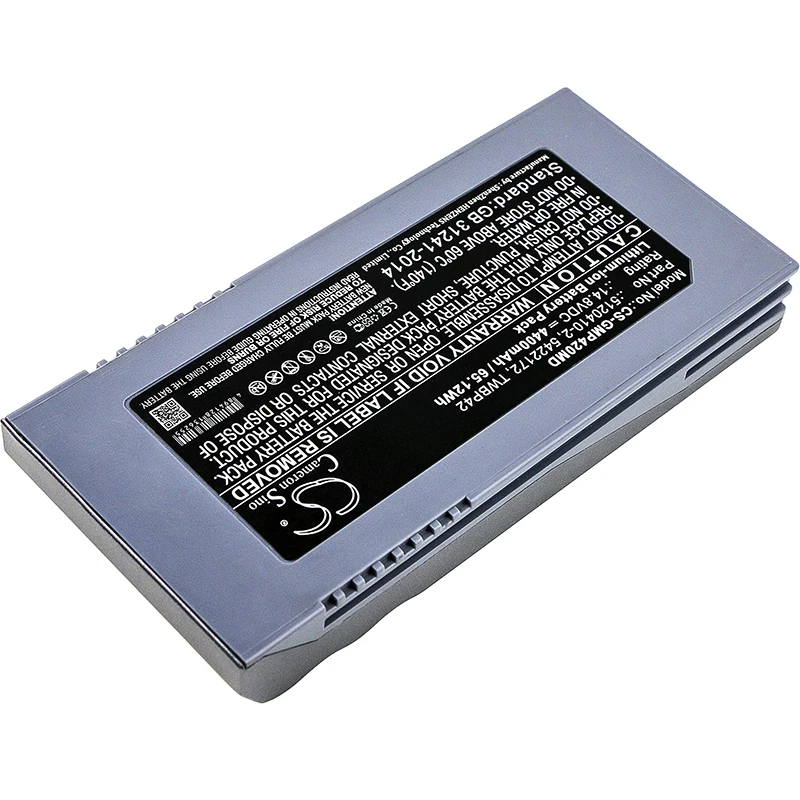 Cameron Sino 4400mAh Battery For GE 5120410-2  5422172  M2836  M2836NO  TWBP42  U80321-3R01 Logiq E  Logiq I Vivid E Ultrasound