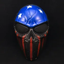 Halloween America Chief Masks Skull Full Face Protective Mask Real Terror Mask Movie Props