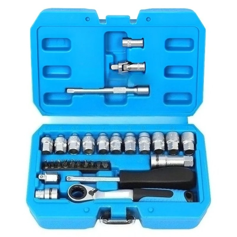 

29-Piece Set Puncture Ratchet Sleeve Wrench, Screwdriver Head