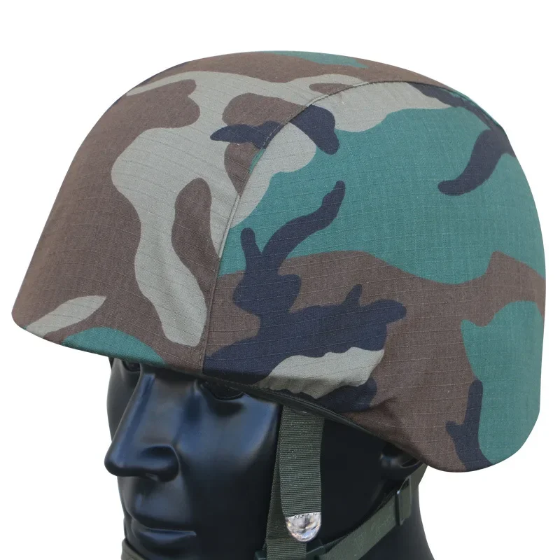 M88 QGF-03 Helmet German Flecktarn MC Camo Fabric Cover Elastic Russian EMR A-TACS FG Digital Jungle Camo Cloth Cover Cap view 3