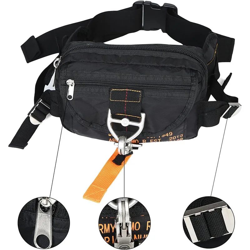 Fanny Pack Waist Packs for Men Women Waist Bag Hip Pack for Travel Hiking Running Outdoor Sports