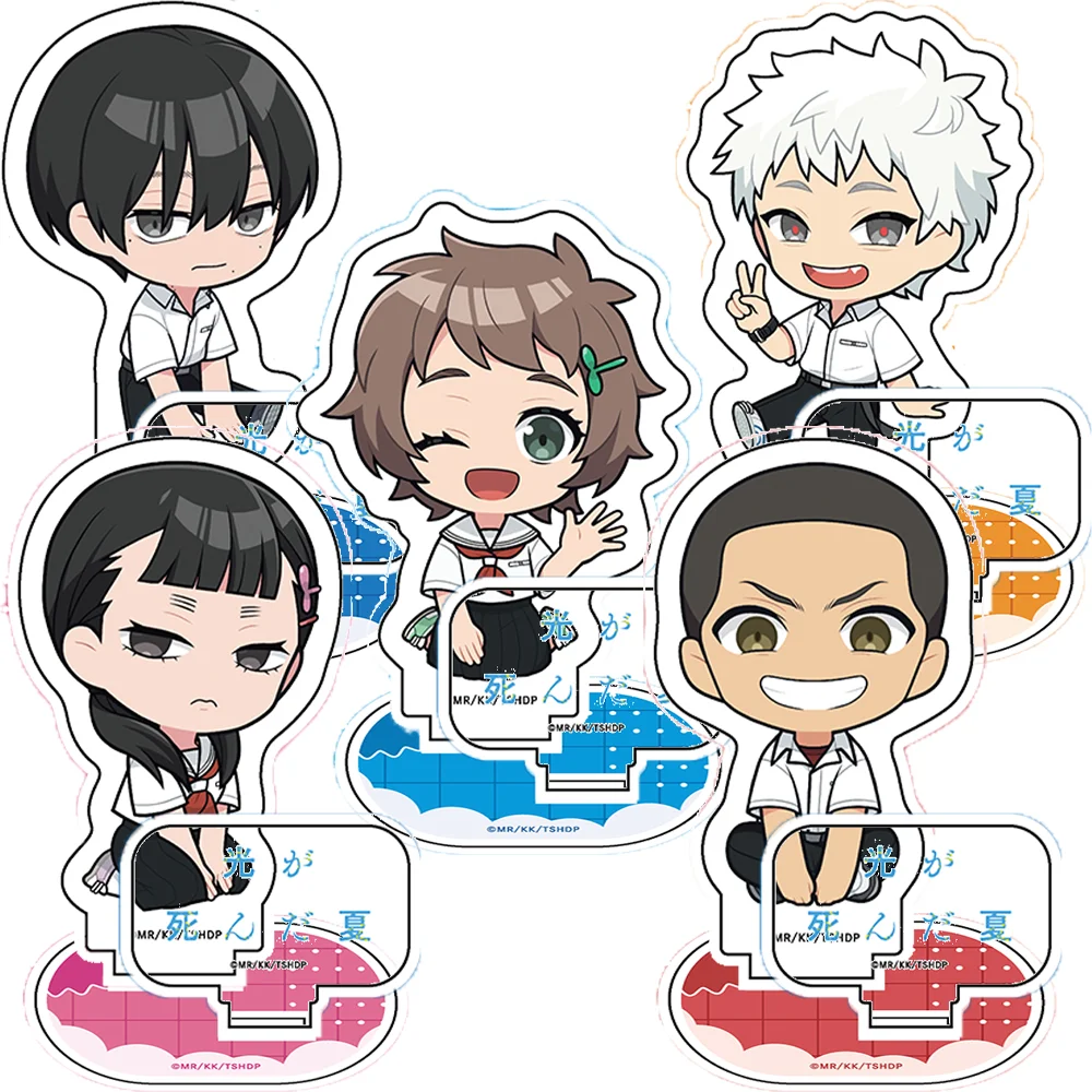 The Summer Hikaru Died Hikaru Indo Yoshiki Tsujinaka Asako Yamagishi Tanaka Official Double insertion Acrylic Stand Fans Gifts