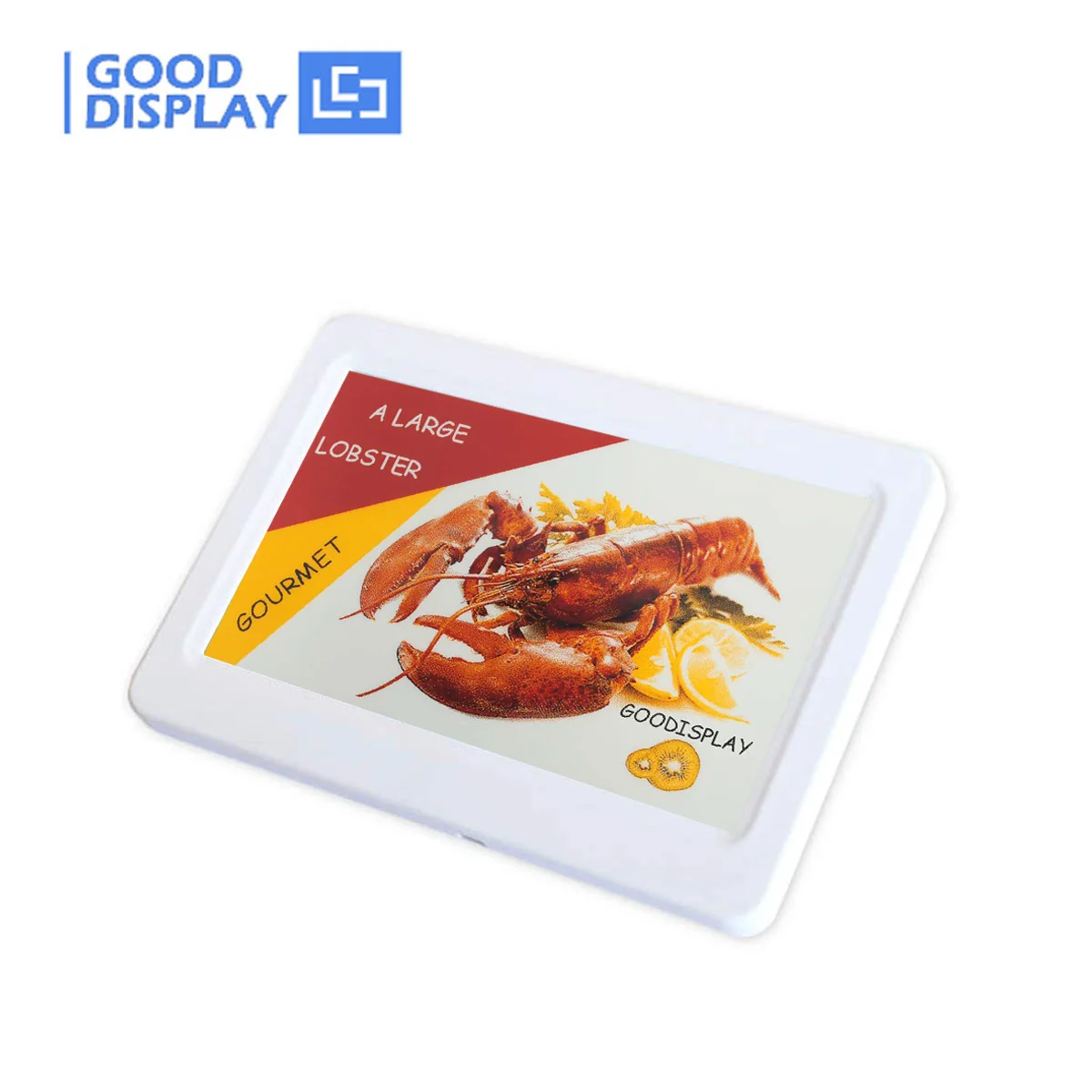 Label Harga Digital Elektronik USB /WiFi Tampilan E-ink 4 Warna 7.5 Inci untuk Label Rak ESL Merah & Kuning Ritel