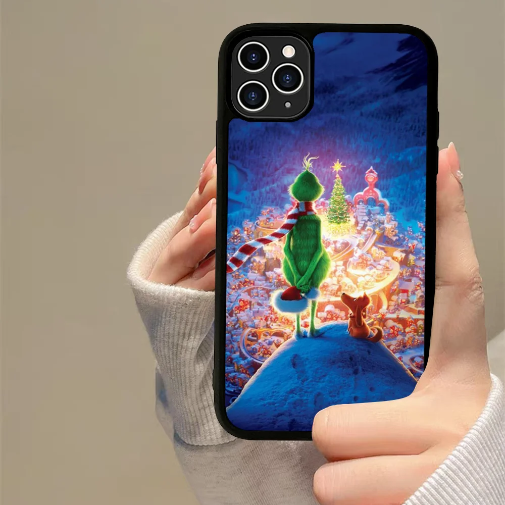 C-Christmas G-Green M-Monsters Phone Case Silicone PC+TPU For Samsung S10 20 30 22 23 24 Plus Lite Ultra Cover