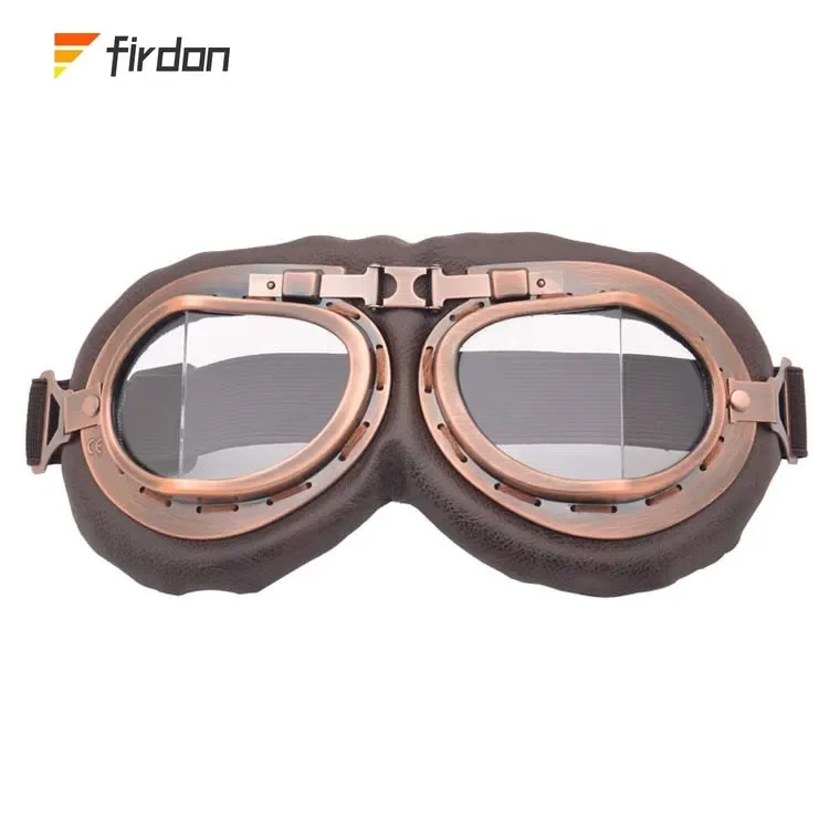 

Custom old style retro vintage motorcycle glasses goggles for motorcycle